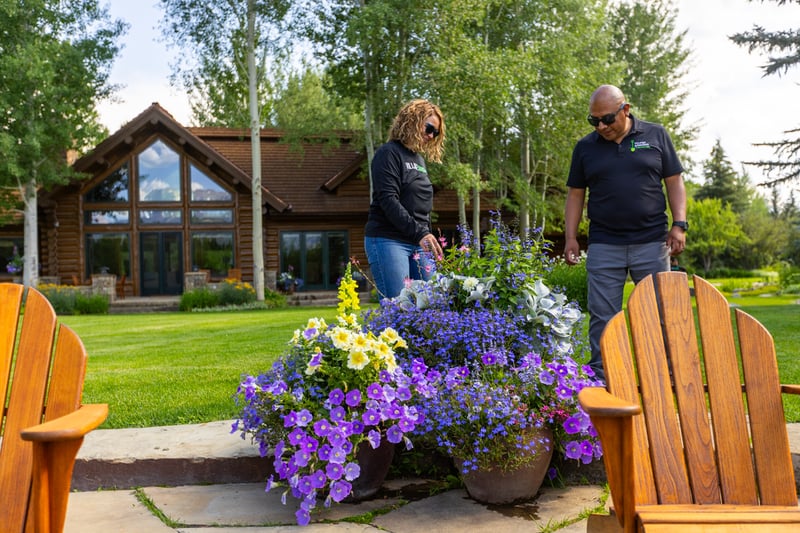 stone patio furniture lawn account manager crew team 4